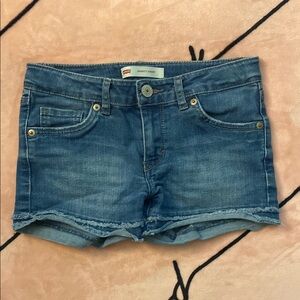 Levi's Classic Blue Jean Shorts